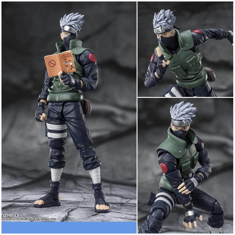 shf火影忍者 旗木卡卡西2.0可动手办 五五开模型人偶玩具生日礼物