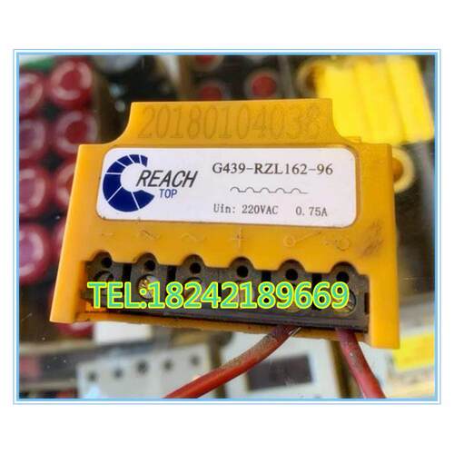 REACH G439-RZL162-96(220V/0.75A)电机抱闸刹车整流器