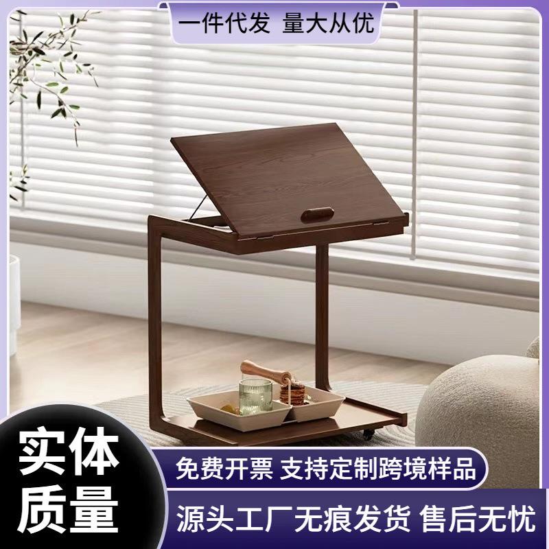 方桌网红简易茶几通用小桌子柜可角多功能移几动式木质小侧边沙发