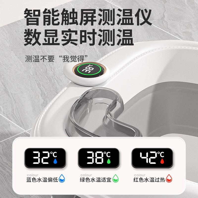 新款折叠儿童 洗 浴盆用加厚塑料卫生间用品大号的盆收纳家用神器