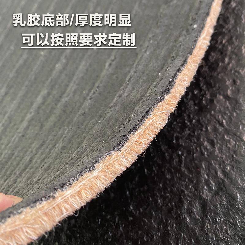 粗丝三条纹乳胶底比利时地毯菠萝纹走廊商用酒店门口地毯面陶金毯