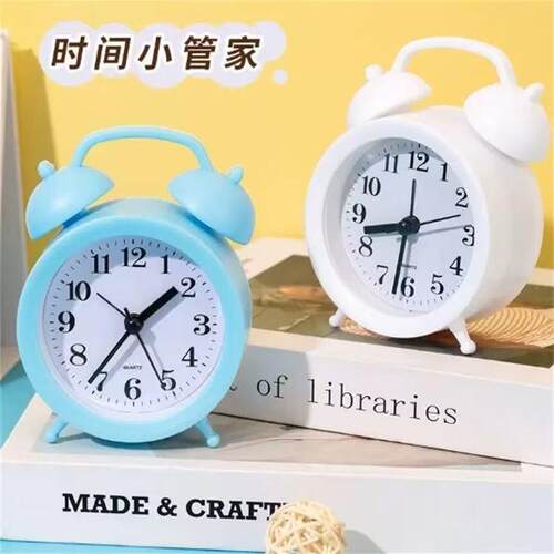 Creative Cartoon Alarm Clock for Bedroom, Living Room Plasti