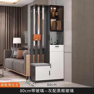 柜一体靠墙进门屏风置物柜隔断柜门厅柜玄关 入户玄关鞋