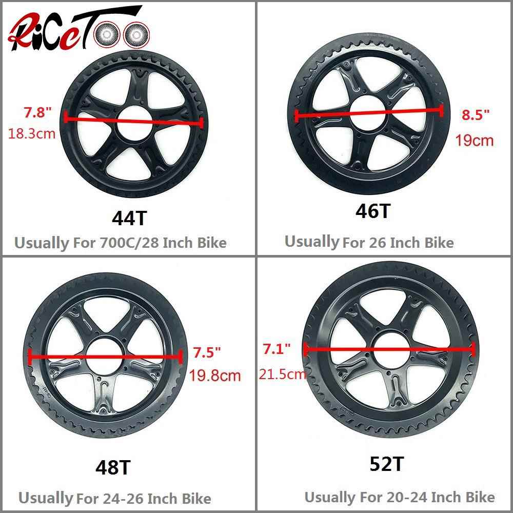 八方中置电机套件牙盘BBS01B/02B用于250-750w中置电机