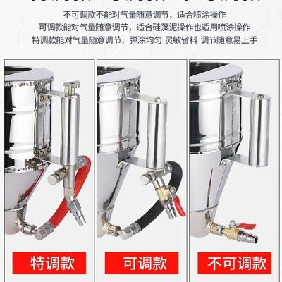 气动喷漆枪工具手动喷漆机涂料腻子粉喷壶乳胶漆硅藻泥真石漆安