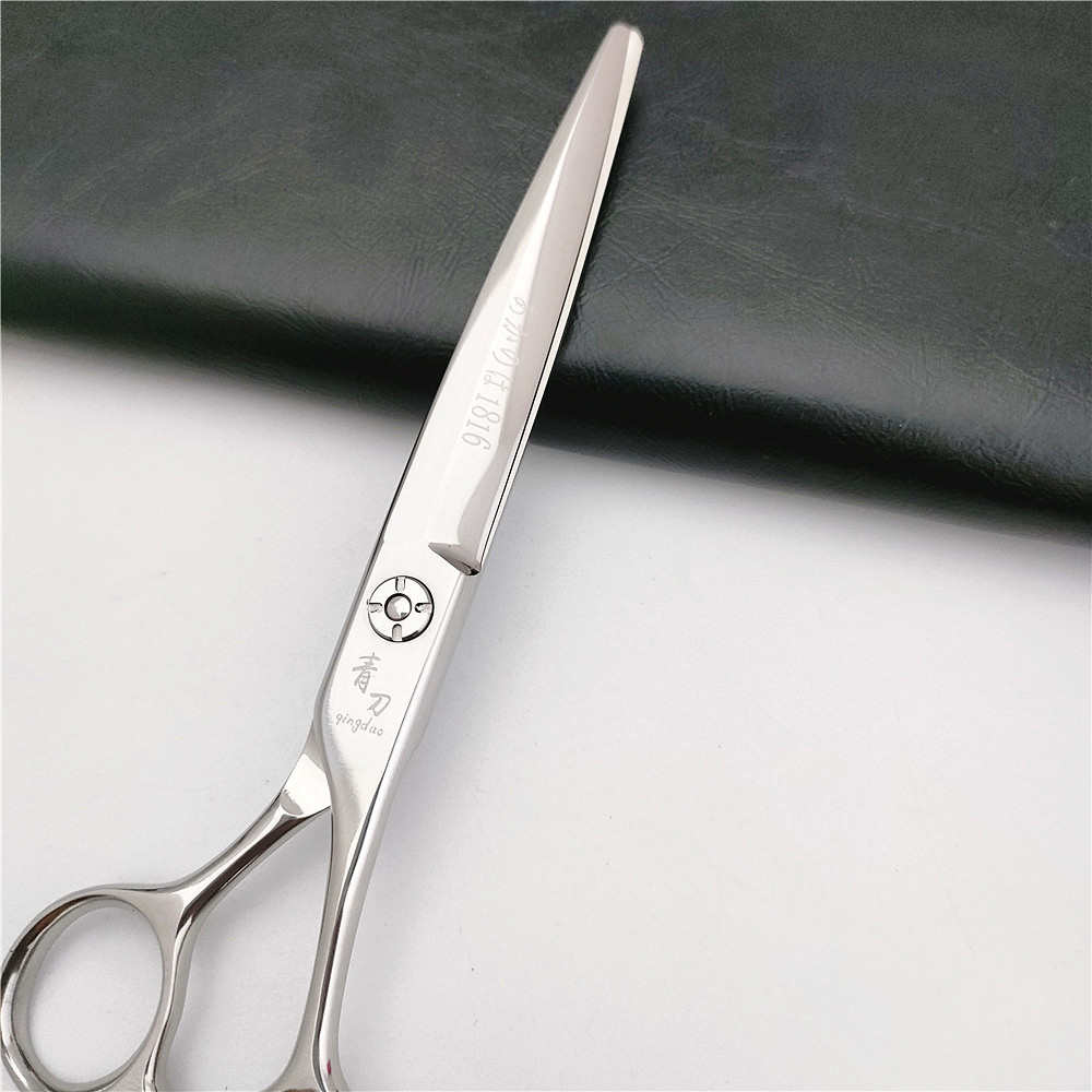 440C综合剪 6.5寸徒手剪 直杆子大刀 440C美发剪刀 小轴承螺丝