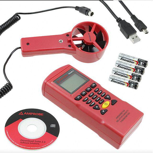 Amprobe 测试与测量泄漏检测器气流湿度温度风速计 TMA40-A