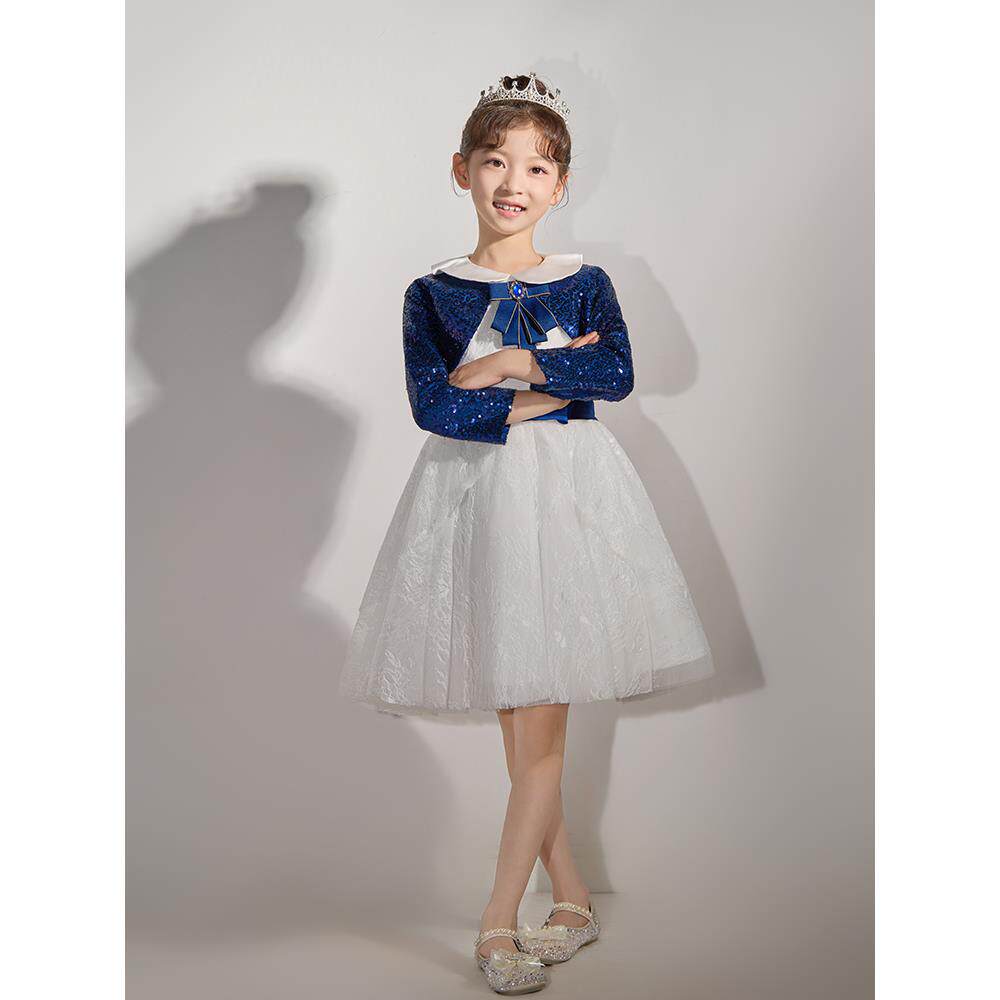 正品原创儿大裙合唱演出服童诗中小学生歌朗诵表演服幼儿园舞蹈蓬