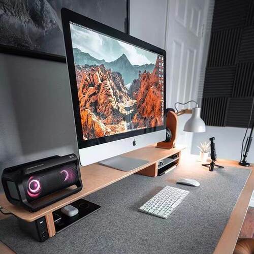 超大号毛毡鼠标垫桌垫电竞桌书桌办公书房防水垫学生防滑实用舒适