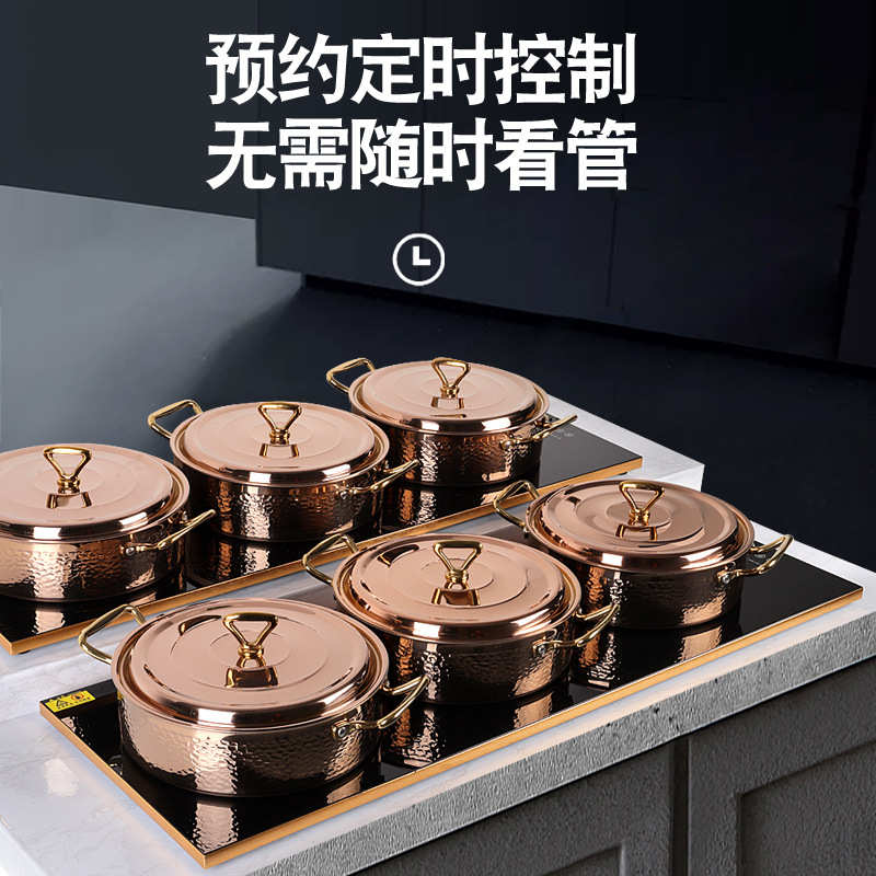 商用暖菜板定制热菜板保温板热菜神器电加热板台式桌面恒温桌垫板