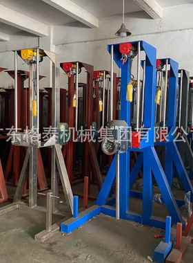 源头厂家生产电动分散机变频调整分散搅拌机内外墙乳胶漆分散机