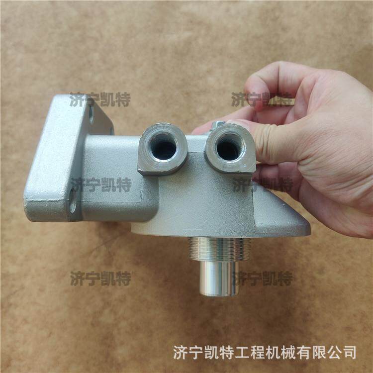 PC400/450-7挖掘机配件 柴油滤芯座6217-71-7300 滤清器铝盖
