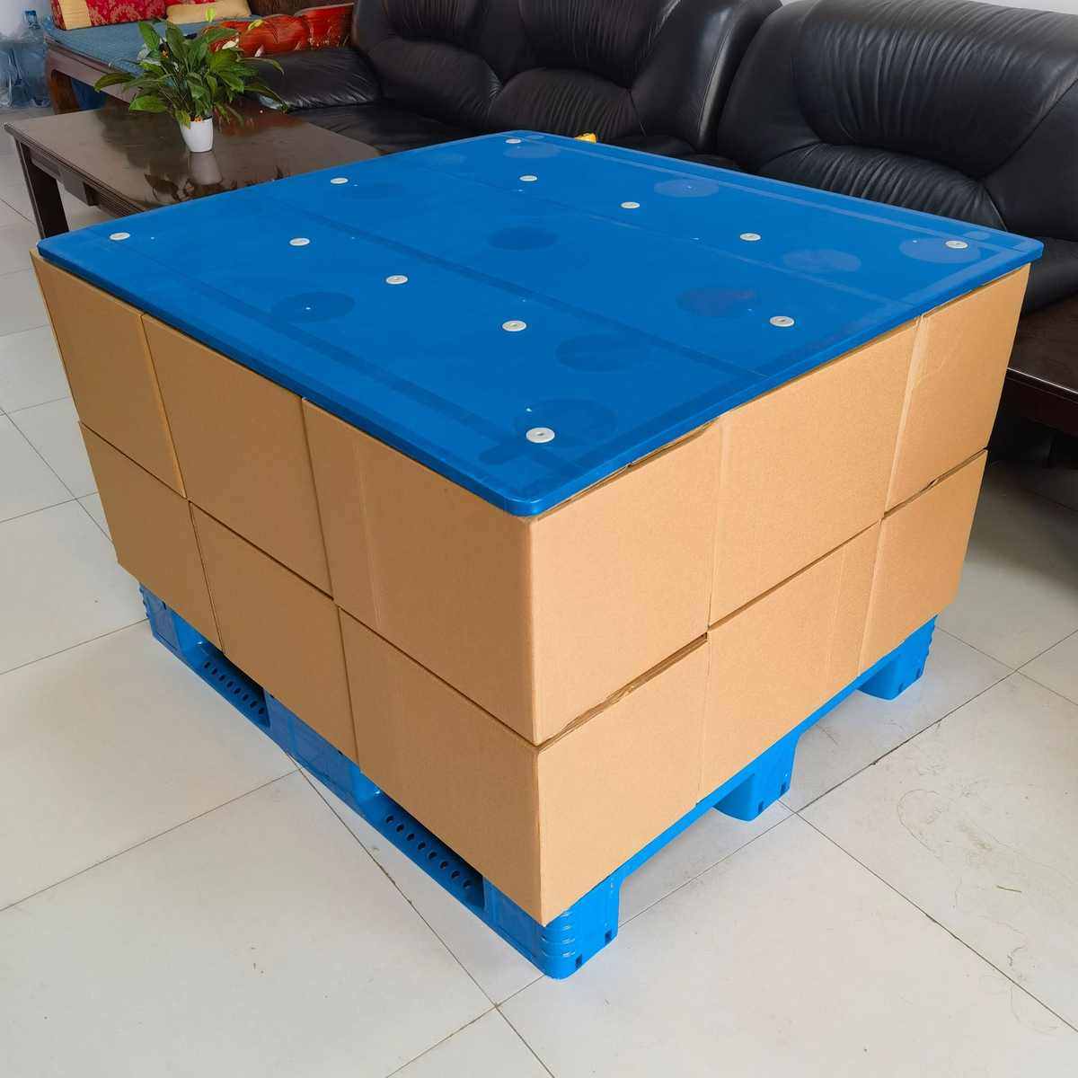 1208塑料托盘盖板田字带挡边川字EU箱塑料盖板吹塑栈板顶盖1210,餐饮具,盘,淘宝优惠券,粉丝福利购,淘宝优惠卷