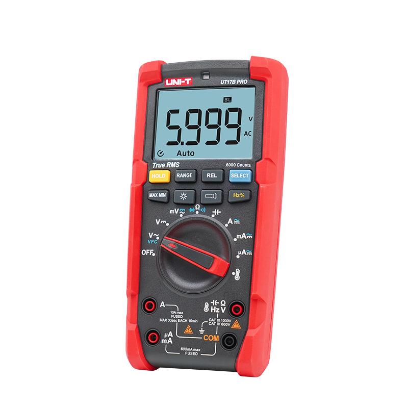 优利德UT15B PRO/UT17B PRO/UT18B PRO真有效值数字万用表