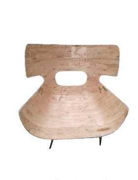 FC-2023-1意式极简现代家用舒适北欧轻奢风休闲椅弯曲胶合板弯板