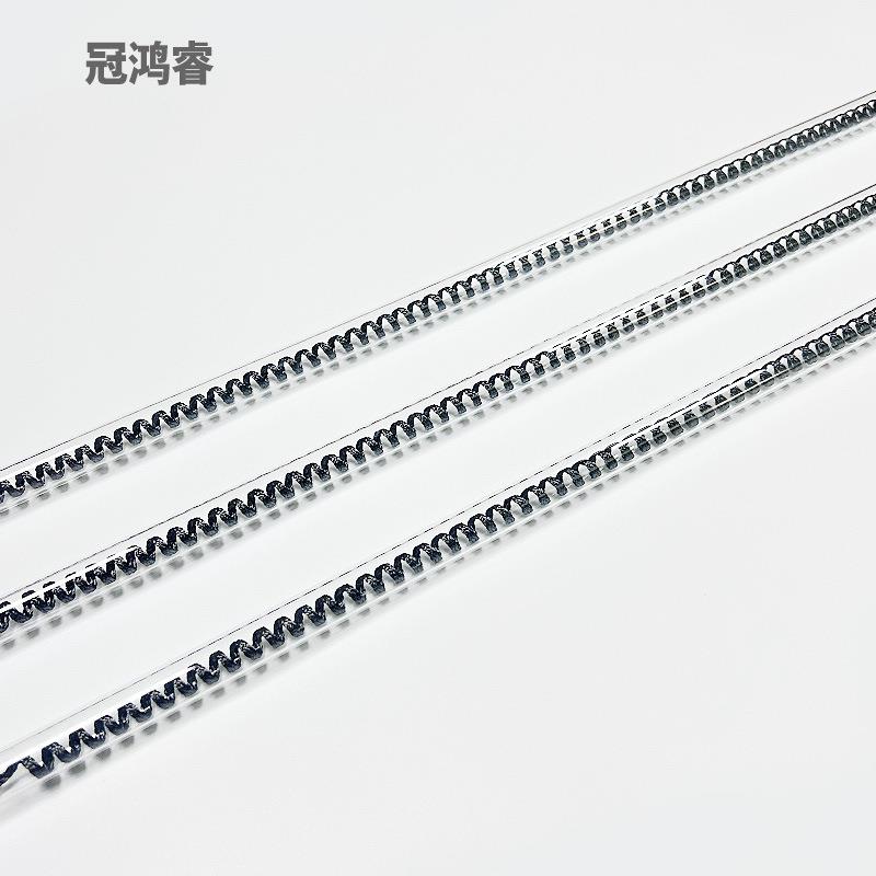 红外线灯管1500W 1000MM碳纤维灯 透明IR加热灯烤漆房加热灯管
