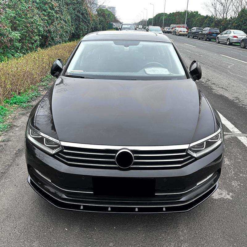 适用蔚揽迈腾帕萨特Passat B8 2016-19标准版一体式前唇前铲改装