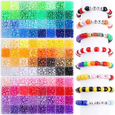 Pony Beads Bracelet Making Kit DIY Crafts Gifts For Girls