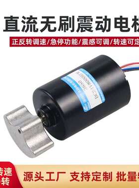 3650无刷直流震动电机可调速行星齿轮大扭矩12v24v微型电机小马达