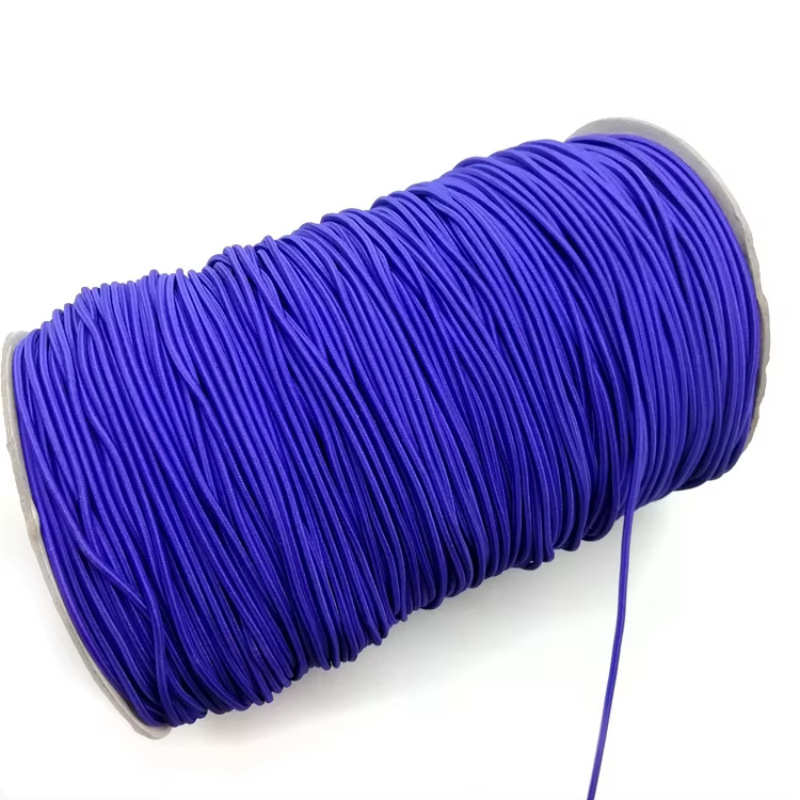 【厂家直销】 多色可选 涤纶弹力绳 松紧绳 橡筋绳 鞋绳服装辅料