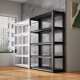 家用货架置物架多层落地仓库阳台储藏室杂物间商用超市钢制收纳架