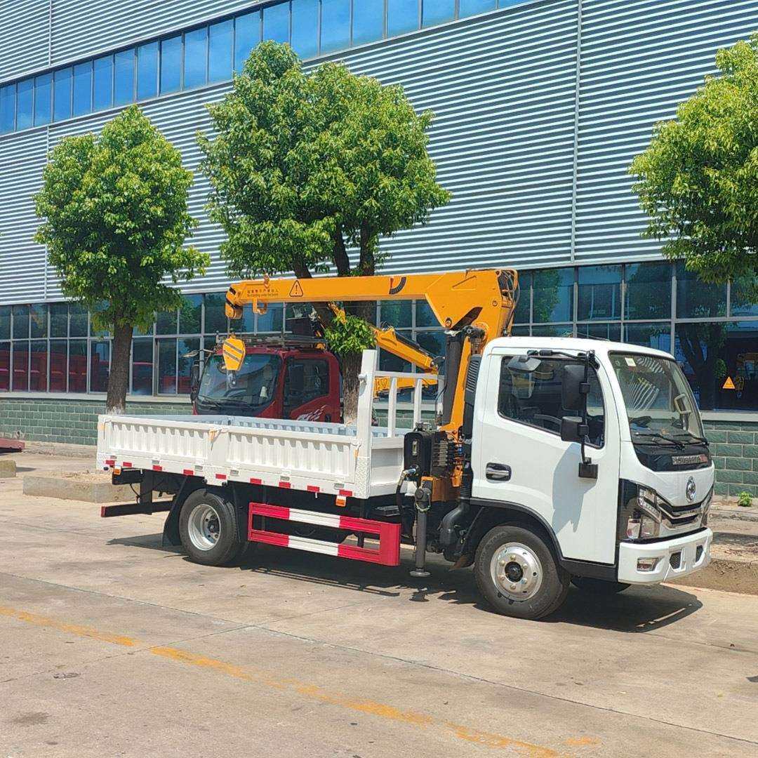 小型车载液压吊机随车吊2吨3吨伸缩吊臂轻卡货车安装伸缩吊可拆卸
