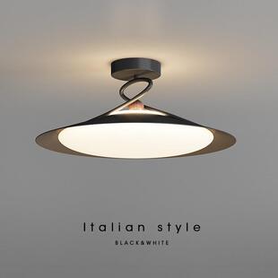 中古风简约现代主卧室吊灯2025新款 全光谱护眼餐厅书房间吸顶灯具