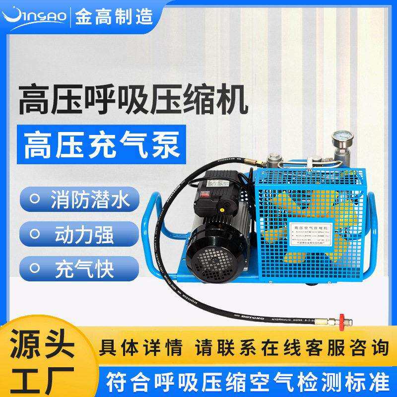 定制小型压压缩机气泵潜水呼吸泵空气活塞式空压机