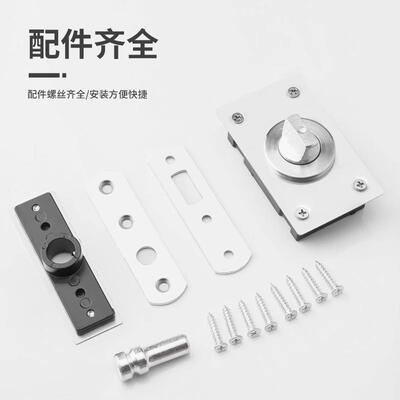 360度旋转门地轴木门地弹簧隐藏式门轴90度定位小地簧有框门地轴