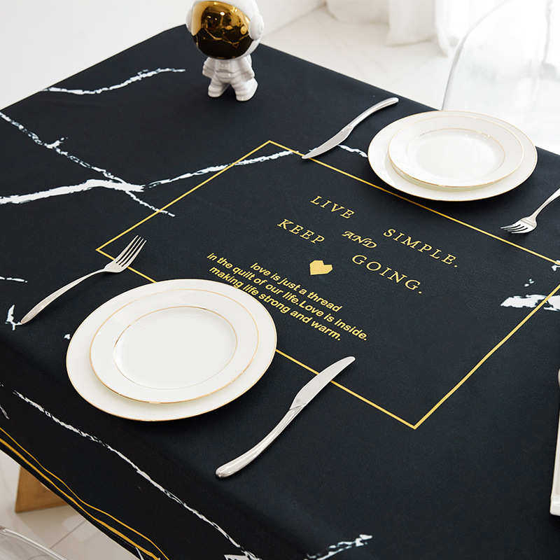 北欧大理石纹防水桌布台布桌垫加厚棉麻客厅餐桌茶几网红家用桌布,居家布艺,椅套/椅垫,淘宝优惠券,粉丝福利购,淘宝优惠卷