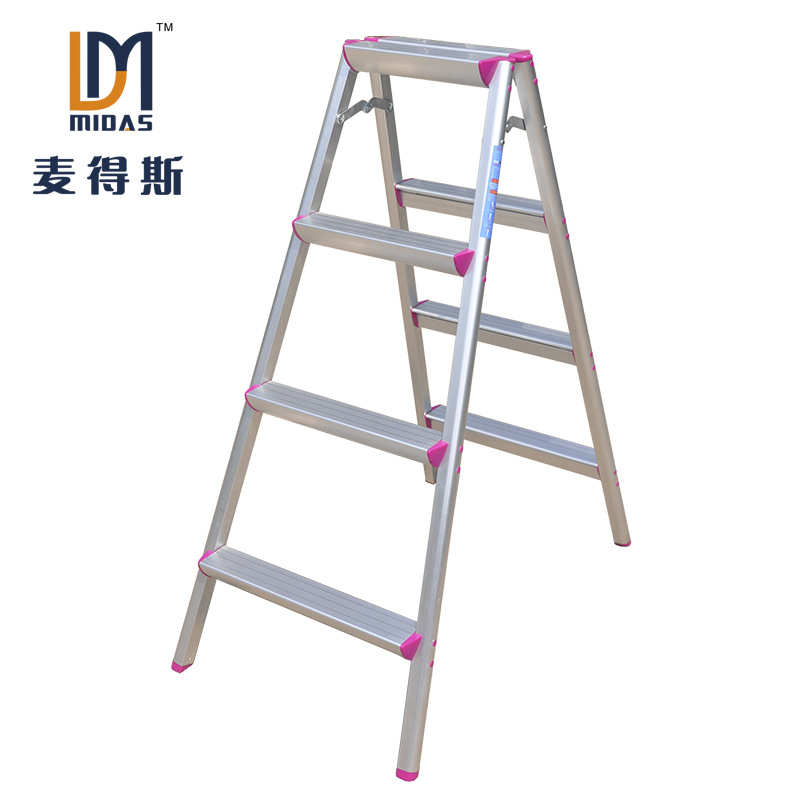 铝合金家用人字梯 折叠梯 多功能梯 轻巧便携伸缩梯加厚梯 家用梯