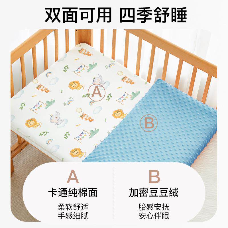 婴儿床垫宝宝幼儿园午睡专用褥子纯棉垫被儿童床垫子床褥垫可