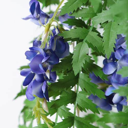 仿真紫藤花槐花假花装饰花婚庆墙花藤蔓植物吊顶绢花吊花客厅花卉