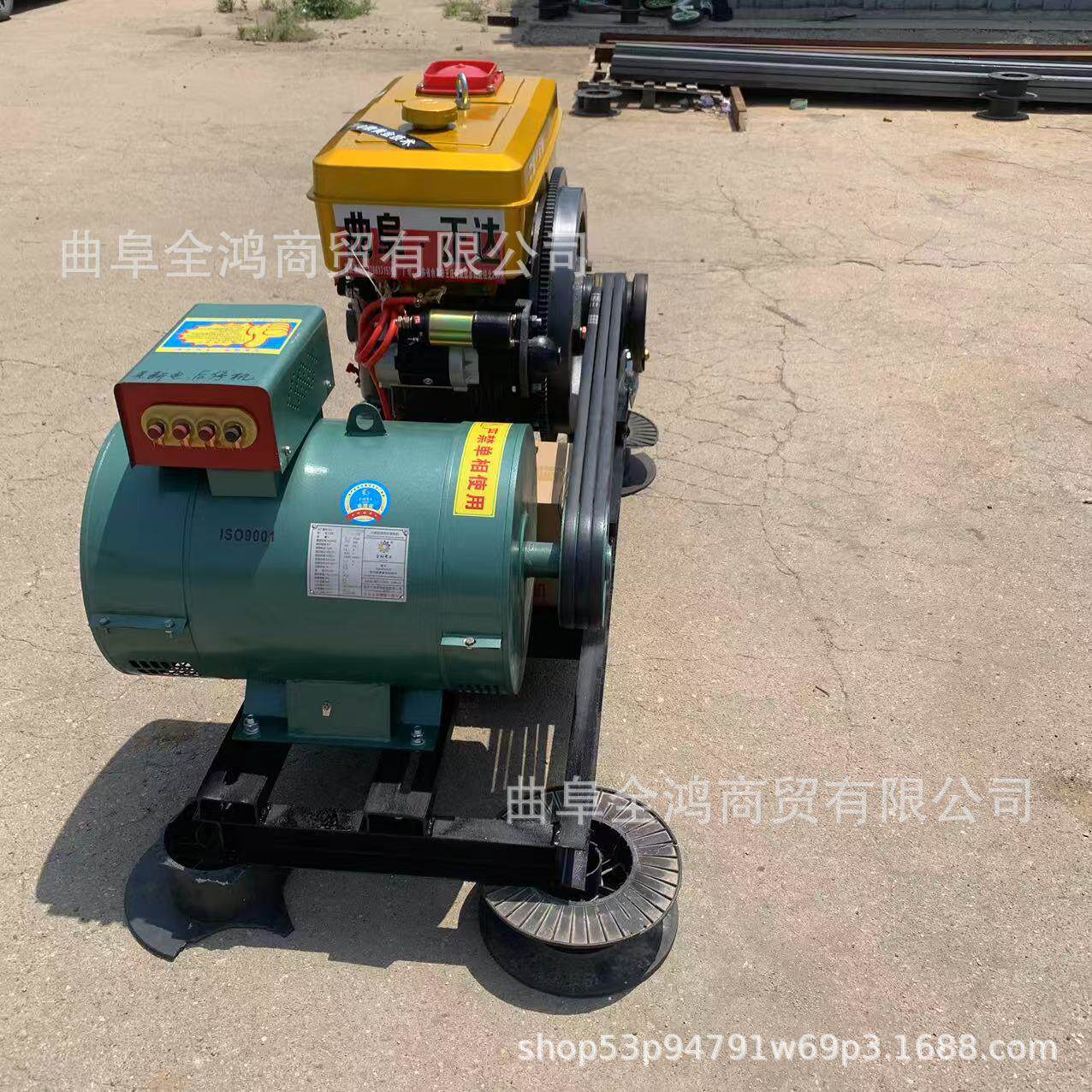 养殖业应急发电机220/380V柴油发电机组户外应急全铜线的发电机