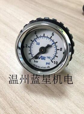 韩国VTEC VMECA正压压力表 VTPG-18+N，0-1MPA 真空表VTG-18+N