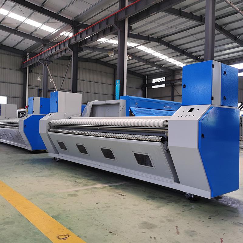 水洗厂烫自动送机烫平折叠设备床上布用品理平机酒送布机布熨送店