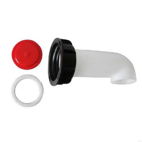 2Pcs IBC Adapters Water Tanks Nozzle Tap Caps Valves