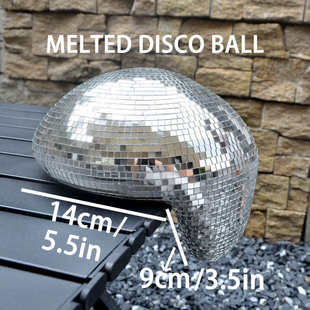 手工融化迪斯科球装饰摆件派对用品生日装饰闪闪发光的家居装饰