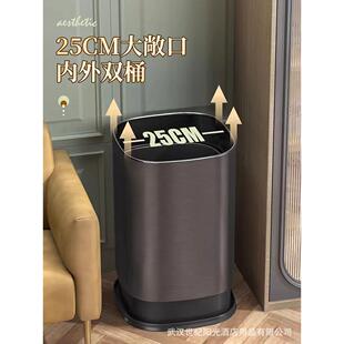 新冲量商包方圆双层直店邮087投客房客厅酒店单位办公室用垃圾桶