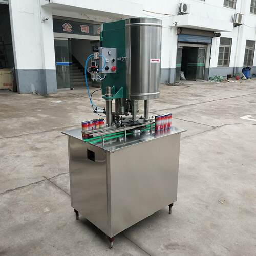 零食罐头食品封口机马口铁罐封口机全自动封口机定制易拉罐封口机