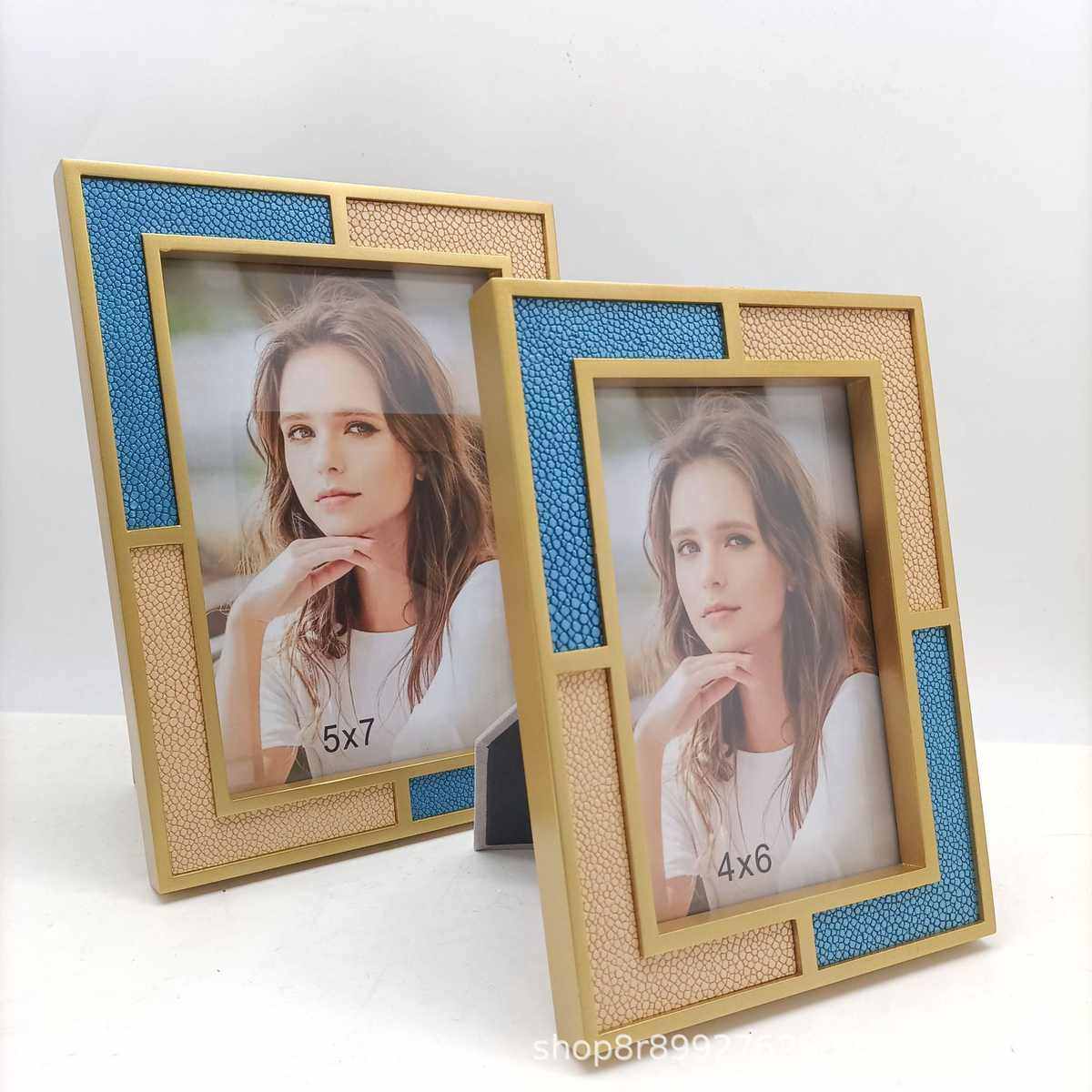 厂家批发简约镶皮革相框摆台 创意相框  婚纱纪念相框,家居饰品,相框/画框,淘宝优惠券,粉丝福利购,淘宝优惠卷