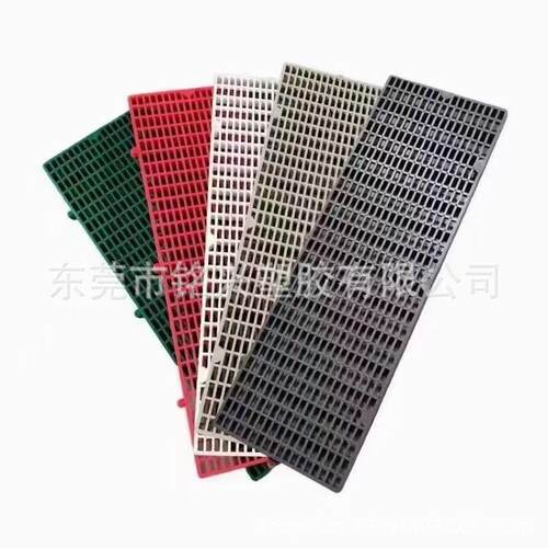 PP格栅板脚踏板300*900*30电镀厂过道踏板防滑脚踏板PP板耐酸碱