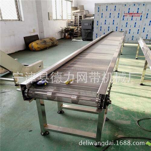 不锈钢网带输送机 供应提升机用不锈钢网带 食品机械不锈钢网带机