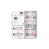 电表泰西 透明插卡透明 箱户taixi 箱六户pc电子6机械计量单相