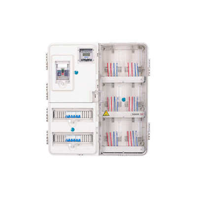 电子电表六户计量机械单相户泰西/6pc/透明透明箱taixi箱插卡/