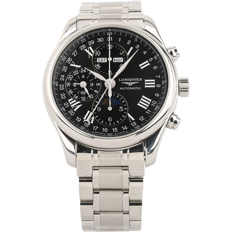 98新浪琴名匠系列八针月相42mm自动机械男表L2.773.4.51.6