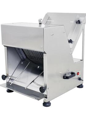 优选商用方包切片机电动不锈钢面包土司机切割器可调宽度切面包机