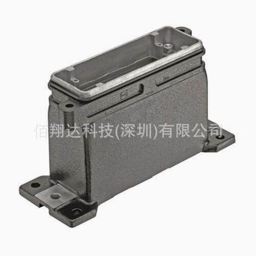 HARTING浩亭 19400241242 24B NBR 螺钉锁扣 不锈钢 顶出线 4xM25