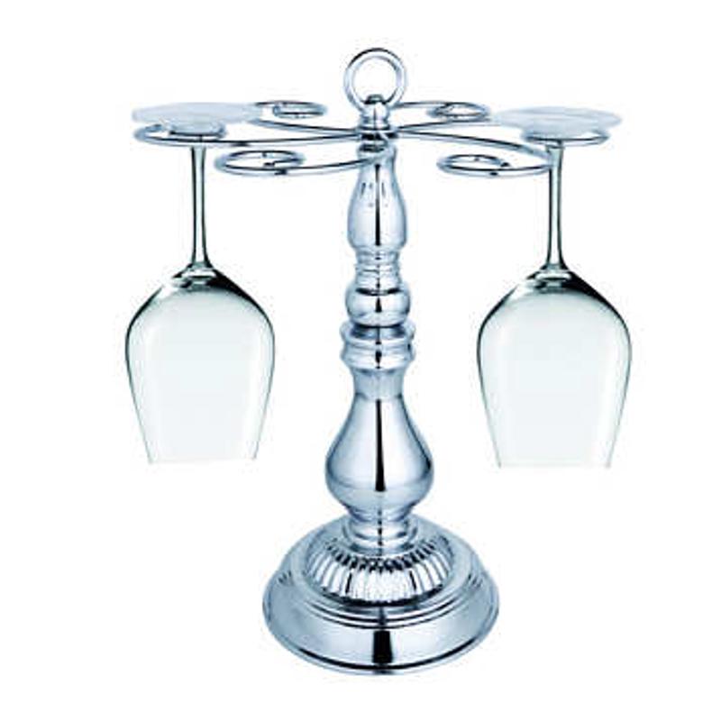 红酒酒不锈钢吊架 葡萄倒挂架杯葫芦架架杯红酒酒杯六杯高脚