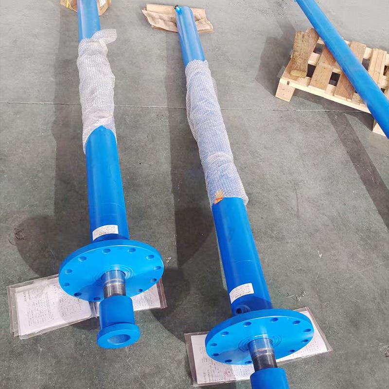 前法兰式液压油缸非标高压电动升降液压油缸大吨位压力机重型油缸